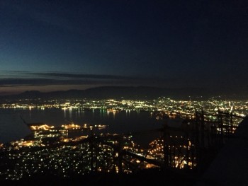 函館山から西側を見る夜景
